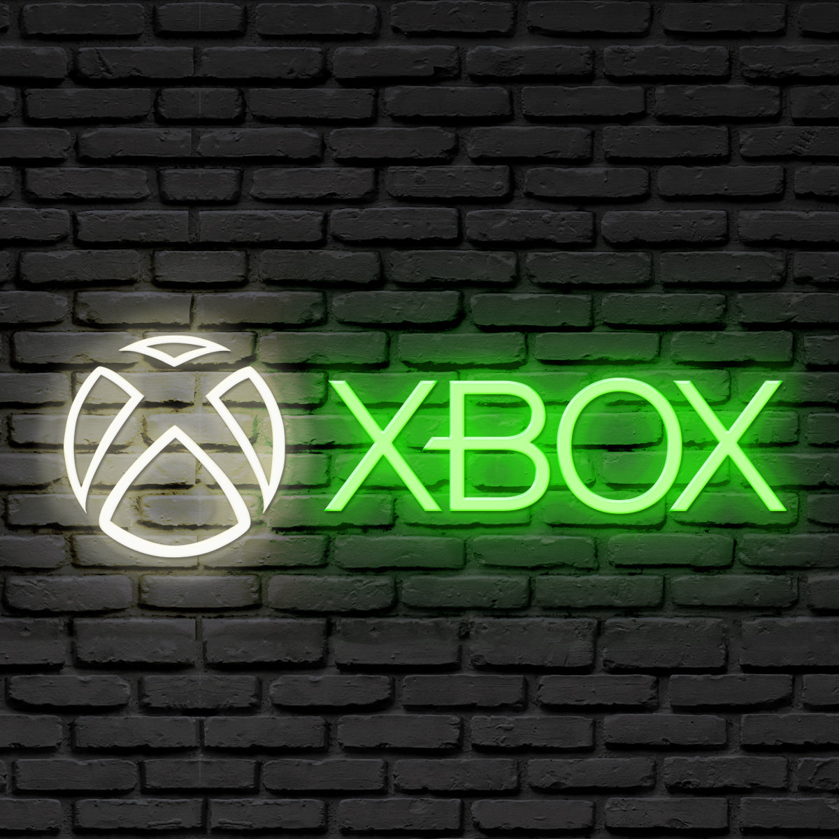 XBOX logo neon